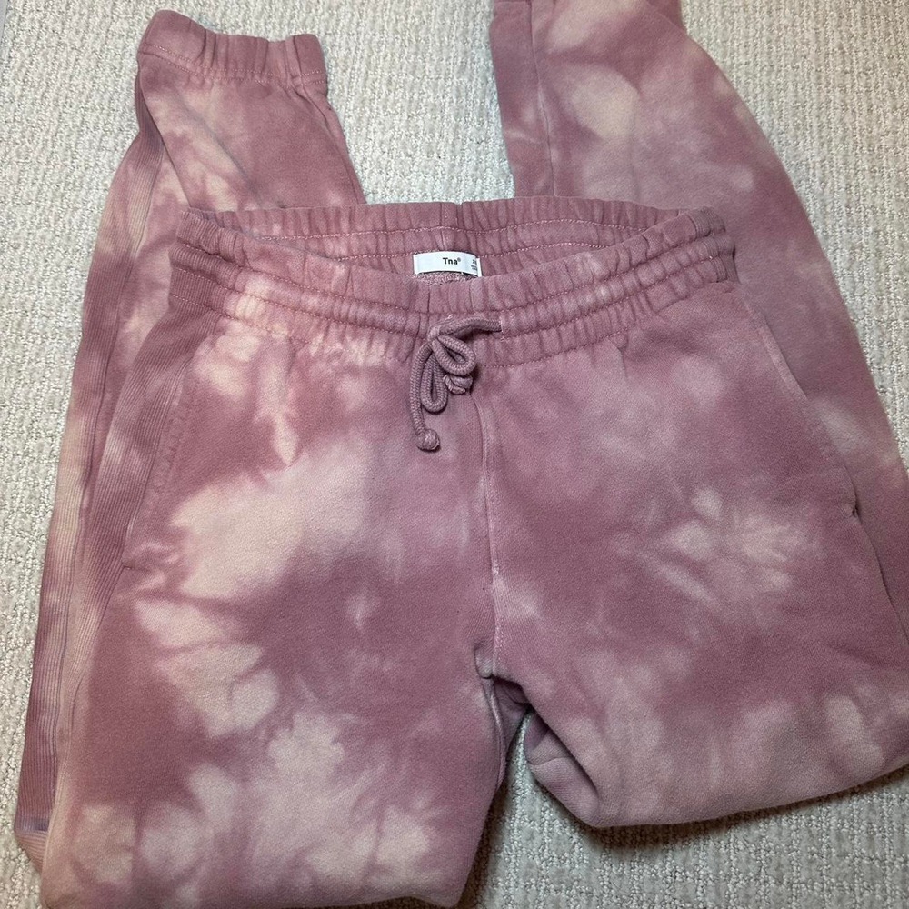Tna aritzia pink tie dye